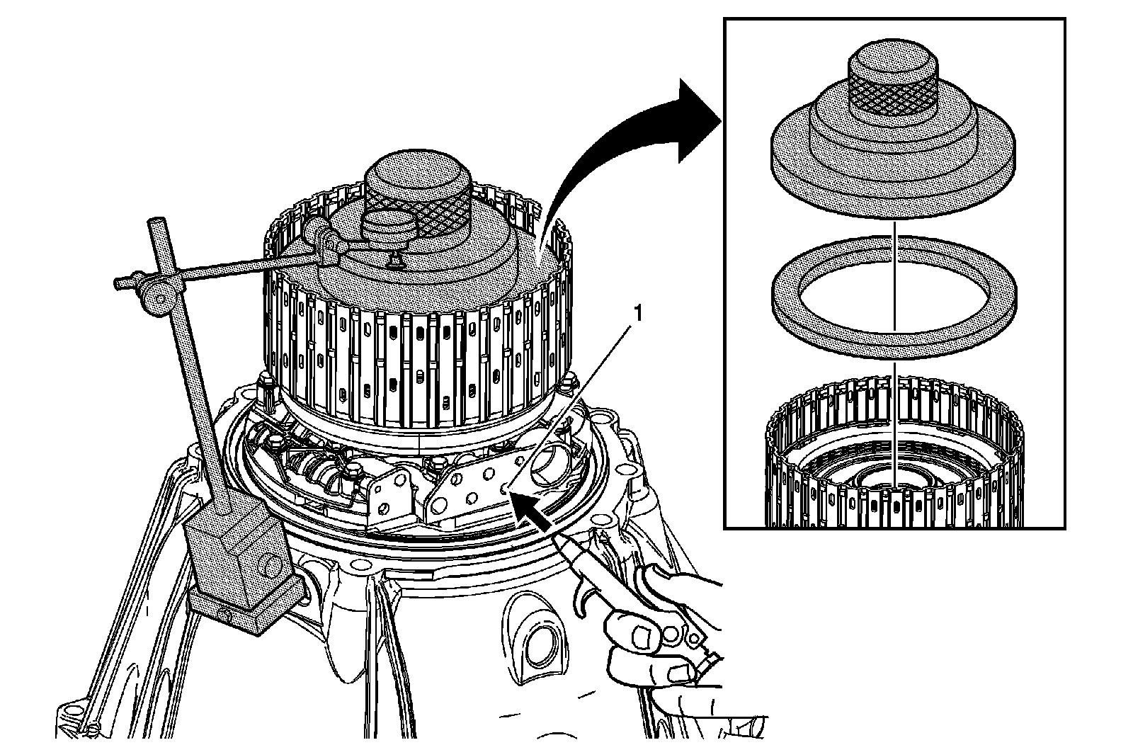 Technical service diagram
