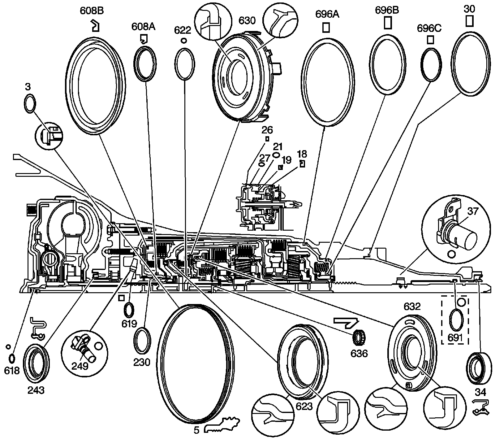 Technical service diagram