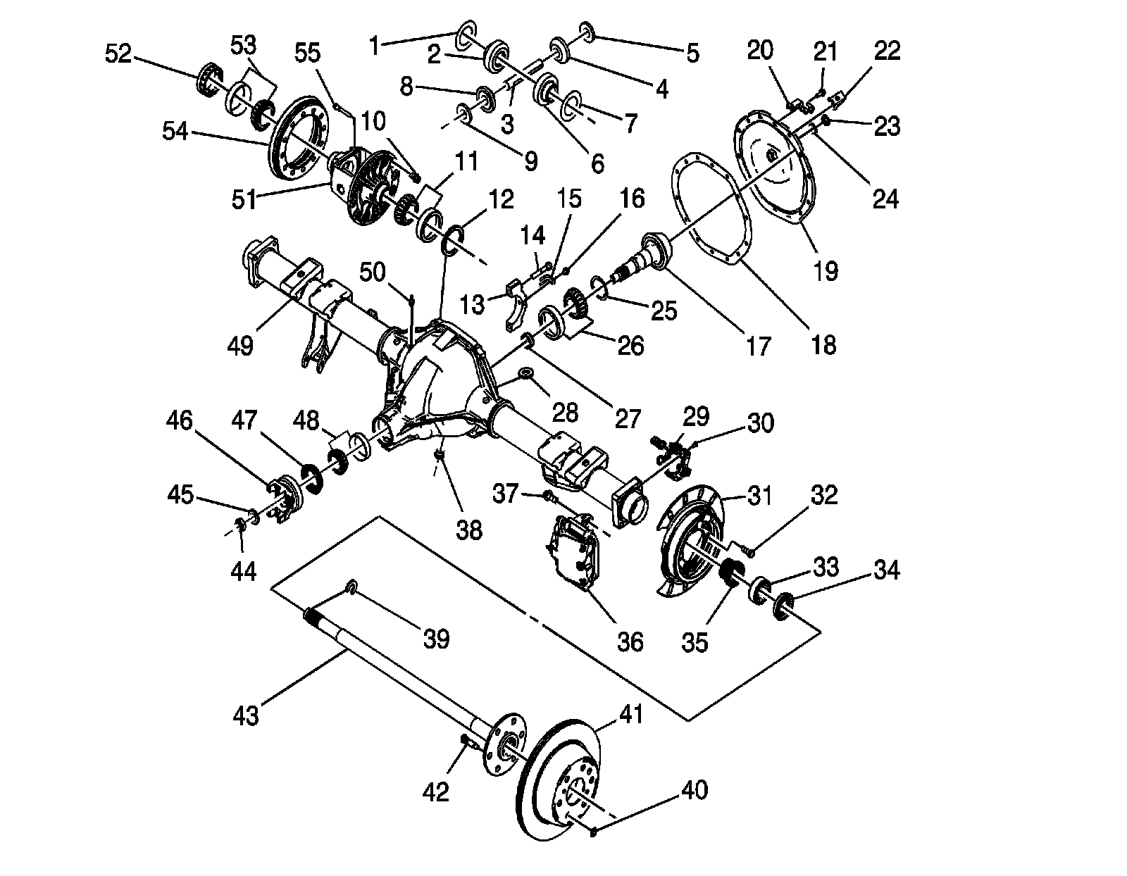 Technical service diagram