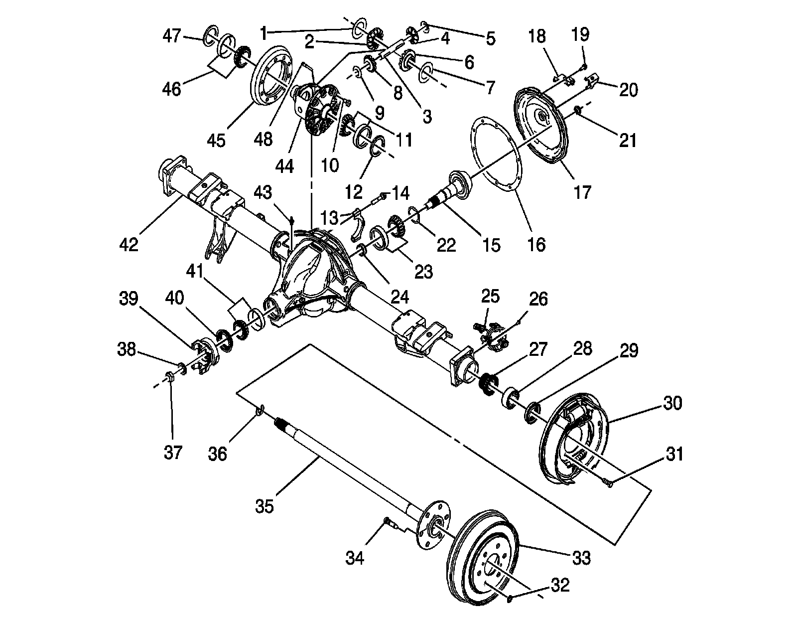 Technical service diagram