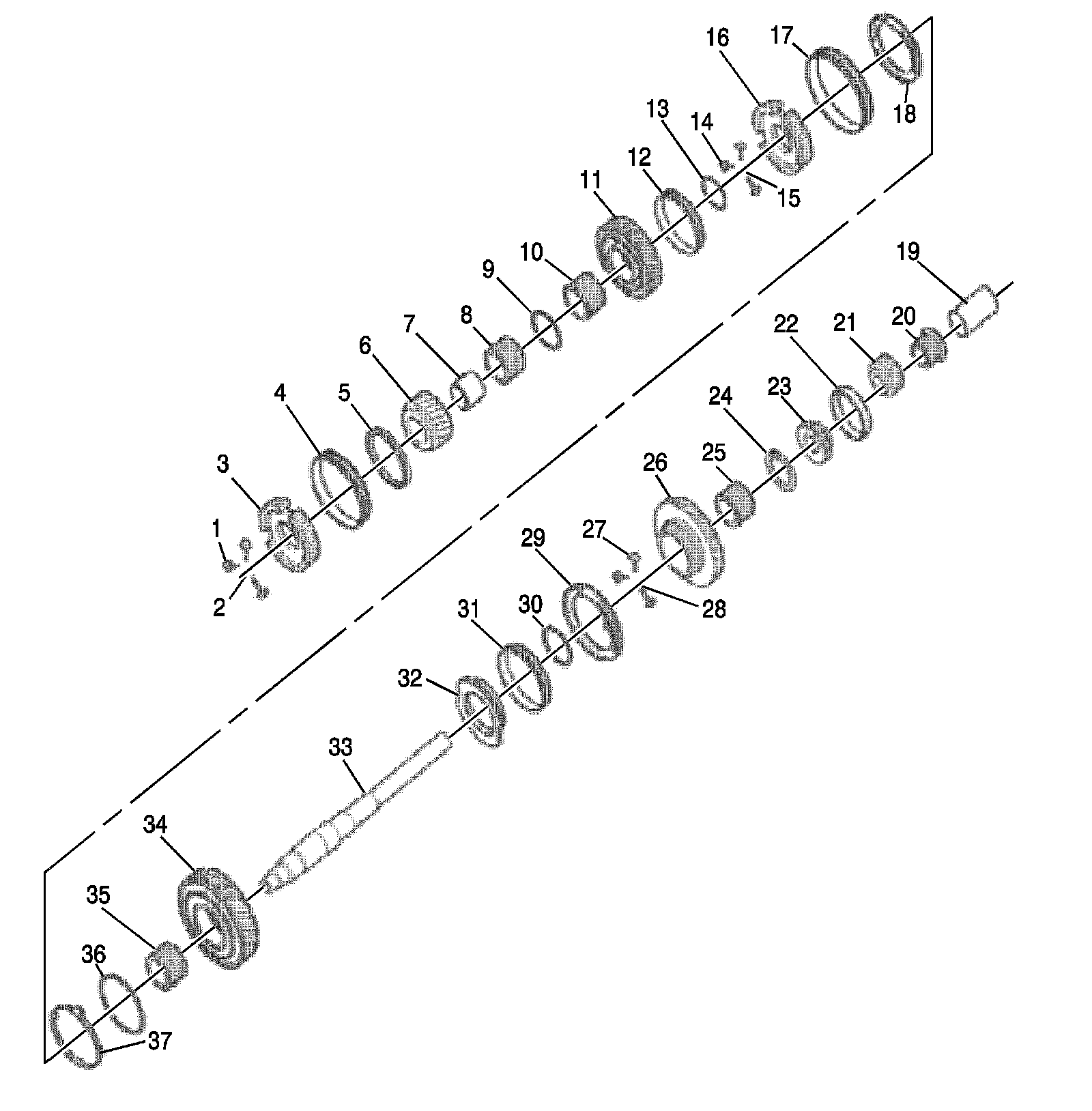 Technical service diagram